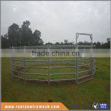 Trade Assurance Round Oval or Square Pipe Steel Galvanized Round Pen Panels
