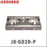 JK-G02D-P Glass Top Erou Gas Stove Gas Cooker