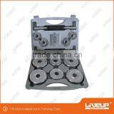 15KGS CAST IRON/CHROME DUMBBELL SET thumbnail-1