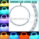 5050smd RGB 60 40 50 mm Angle Eyes Halo Rings Head Light Auto Parts Toyotas Hilux thumbnail-2