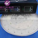 7 Color Changing RGB LED Shower Head 9 LED Shower Temperature Sensor Controlled ABS Chroming No Need Power Shower Faucets thumbnail-2