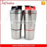 Custom Design Steel Protein Shaker,700+200ML Stainless Steel Protein Shaker Cup Quality Choice thumbnail-3