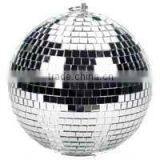 Attractive Party Stage Silver Disco Mirror Reflective Glass 12inch Plastic Ball thumbnail-1