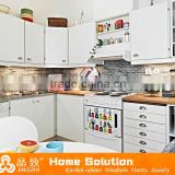 PVC kitchen cabinet cover customized kitchen cabinet