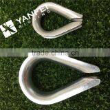 U.S. Type G411 Galvanized Extra Heavy Duty Wire Rope Thimble thumbnail-1