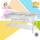 Cheap Wholesale Top Quality Single Bowl Kitchen Stainless Steel Sink With Drainboard thumbnail-4