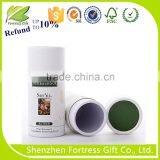 Custom Paperboard Matt White Lip Balm Package Tube