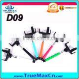 D09 Best Selling Selfie Stick Extendable Bluetooth Monopod thumbnail-2