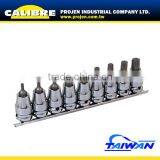 CALIBRE Auto Repair Tool T20-T60 9pc 1/2"Dr Star Bit Set thumbnail-2