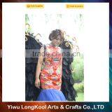 High Quality Wholesale Cosplay Black Large Feather Angel Wings thumbnail-2