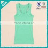 New ! hot sale china summer sport cotton ladies top, plain cotton ladies top (lyt-04000360)