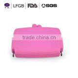 2014 New Product Mini Silicone Purse / Custom Silicone Handbag for Coin and Card