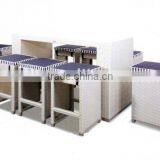 2015 Hot Sell PE Rattan Bar Chair