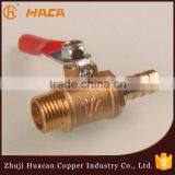 HOT! Brass Male Ball Valve With Nozzle thumbnail-1
