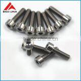 Baoji Ti Gr5 hex socket tapered torx head DIN912 titanium screw