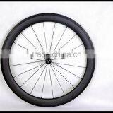 New Arrival 700c Bicycle Carbon Rims 56mm Hidden Spokes Wide 27mm Clincher Wheelset Toray Carbon Rims thumbnail-4