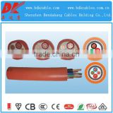 Orange circular cable Australian electrical cable