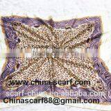 Silk Scarf Leopard Print thumbnail-2
