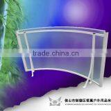 Factory Wholesale! Euro-design! Durable DIY Polycarbonate Rainbow Aluminium Arch Canopy