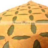 RTHCC- 83 Gujrati Stylish Designer Hand Crafted Applique Cut Work Cotton Kantha Stitch Cushion Covers Christmas Home Decor thumbnail-2