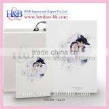 ON SALE 8*12, 12*18 White Painting Wedding Album Cover thumbnail-1