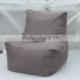 Bean bag chair with back support