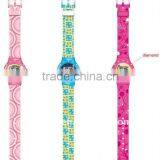 Silicone Diamond Quartz Watch