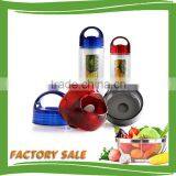 New Design Product OEM Plastic Sport Drinking Bottle With Fruit Infuser thumbnail-1