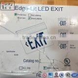 Surface Mount Edge Lit Exit Sign, Double Sided Legend thumbnail-2