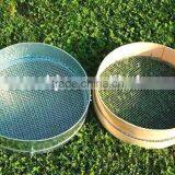 Soil Sifter With Wooden Frame is Large Round Garden Tool thumbnail-3