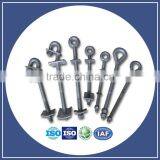 Ring Eye Bolts Carbon Steel Pigtail Eye Bolts With Nuts Galvanized Double Eye Bolts thumbnail-6