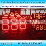Peru Led Digital Gas Price Display 8.8.8.8 (32 Inch ) R/W/Y/W/B Color thumbnail-3