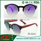 2016 Hot sale low price top quality custom sunglasses , wood polarized sunglasses , Bamboo sunglasses