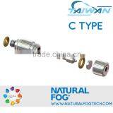 Anti-Drip Equiped Cleanroom Humidifying Stainless Steel Fog Nozzle thumbnail-2