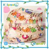 Animal Prints Functional Reusable Infant Cloth Diaper Nappy