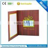 China Supplier Premium Qulity 4.3 " LCD Screen Wedding Invitation Card thumbnail-3
