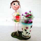 Outdoor Decor Metal Flower Pots thumbnail-4