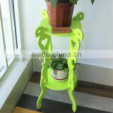 WPC Carving Double Flower Shelf