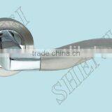 AZ03-331 SN/CP Zinc Handles on Rosette thumbnail-1