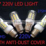 Plastic Cover Led Bulb Mini Corn Light E27