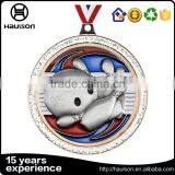 Wholesale Custom 3d Diecast Silver Glitter Insert Zinc Alloy Iron Antique Bronze Plated us Volleyball Sports Medal Reward Medal thumbnail-6