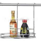 Round Spice Stock Rack for Two Layer With Stainless Steel Material thumbnail-2