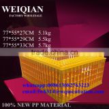 2016 best selling Plastic live chicken transport cage, poultry transport crate, Cages for chicken