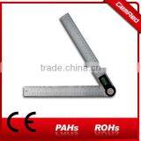 Machinery Hand Tools Stainless Steel Folding Ruler Digital Angle Protractor thumbnail-1
