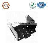 Black Powder Coated Steel Laser Cut Metal Parts