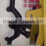 OEM Blow Molding Plastic Auto Spare Parts Automobile Wind Deflector Plastics Front Bumper thumbnail-2