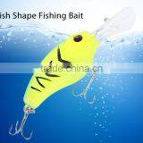 1pc Outdoor 9.5CM Fishing Lures Crank Bait Tackle Swim Bait With 3D Eyes Verisimilar Hard Bait thumbnail-5