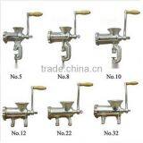 Hand Operate Cast Iron Electroplate Tinned 5# Manual Meat Grinder thumbnail-2