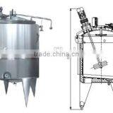JFST-100 Stainless Steel Milk Ferment Tank With Agitator thumbnail-1
