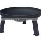 Outdoor Black Iron Fire Pit thumbnail-1